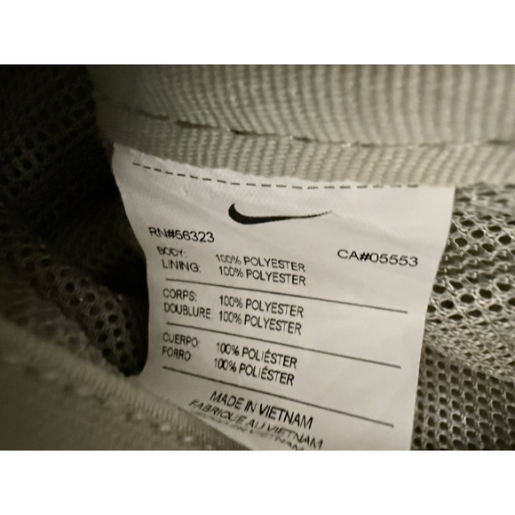 Nike Utility Power Graphic Training Duffel Bag DO6612-230 31L Stone - Picture 12 of 14